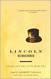 Lincoln Reconsidered by David Herbert Donald: Book Cover