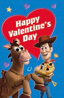 Toy Story Valentines Set of 30 by Sunrise Greetings: Product Image
