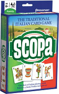 Scopa Travel Card Game by Pressman Toy: Product Image