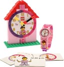 LEGO Time Teacher Girl Minifigure Link Watch & Constructible Clock by Clic Time LLC: Product Image