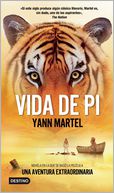 Vida de Pi by Yann Martel: Book Cover