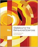 Statistics for the Behavioral Sciences by Frederick J Gravetter: Book Cover