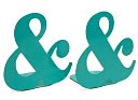 Jonathan Adler Ampersand Metal Bookends (6.25x6) by Barnes & Noble: Product Image