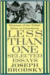 Less Than One: Selected Essays