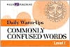 Daily Warm-Ups: Commonly Confused Words Level I