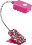 Vera Bradley Paisley Meets Plaid LED Clip-On Booklight by LightWedge: Product Image