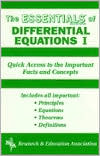 Differential Equations I Essentials