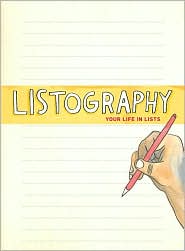 Listography "Your Life in Lists" Soft Bound Journal (7"x9") by Chronicle Books LLC: Product Image