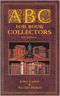 ABC for Book Collectors by John Carter: Book Cover
