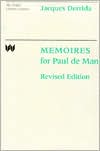 Memoires for Paul de Man