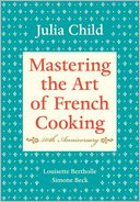 Mastering the Art of French Cooking, Volume 1 by Julia Child: Book Cover