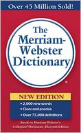 The Merriam-Webster Dictionary by Merriam-Webster, Inc.: Book Cover