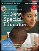A Survival Guide for New Special Educators by Bonnie S. Billingsley: Book Cover