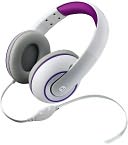 iHome iB41WUC Over the Ear Headphones with Volume Control - White by SDI Technologies Inc.: Product Image
