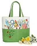 Garden Tools Grass Green Canvas Tote (16x7x14) by Barnes & Noble: Product Image