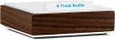 Tivoli Audio BluCon Wireless Bluetooth Receiver - White/Walnut by Tivoli Audio: Product Image