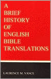 A Brief History of English Bible Translations