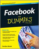 Facebook For Dummies by Carolyn Abram: NOOK Book Cover