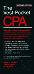 The Vest-Pocket CPA