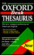 The Oxford Desk Thesaurus