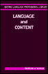 Language and Content
