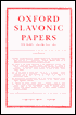 Oxford Slavonic Papers