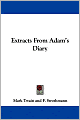 Extracts from Adam's Diary