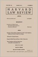 Harvard Law Review by Harvard Law Review: NOOK Book Cover