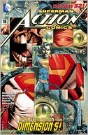 Action Comics #18 (2011- ) (NOOK Comics with Zoom View) by Grant Morrison: NOOK Book Cover