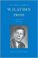 W. H. Auden: Prose, Volume III, 1949-1955