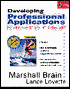 Developing Professional Applications; For Windows 95 and NT Using MFC, with CD-ROM