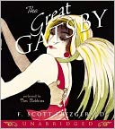 The Great Gatsby by F. Scott Fitzgerald: Audio Book Cover