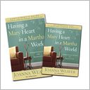 Having a Mary Heart Participant's Guide with DVD by Joanna Weaver: Item Cover