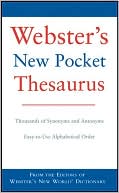 Webster's New Pocket Thesaurus