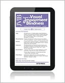 Journal of Visual Impairment & Blindness (JVIB) March - April 2013, Vol. 107., No. 2 by Various: NOOK Book Cover