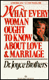 What Every Woman Ought to Know about Love and Marriage