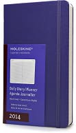 2014 12 Month Planner - Daily - Large - Brilliant Violet - Hard Cover by Moleskine: Calendar Cover