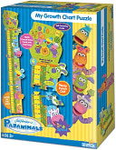Pajanimals Growth Chart 17 Piece Puzzle by Briarpatch: Product Image