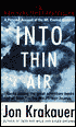 Into Thin Air: A Personal Account of the Mount Everest Disaster