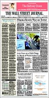 The Wall Street Journal by Dow Jones & Co.: NOOK Newspaper Cover