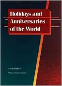 download Holidays and Anniversaries of the World book