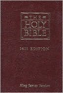 The Holy Bible: 1611 King James Version (KJV), burgundy hardcover