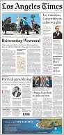 The Los Angeles Times by Tribune Company: NOOK Newspaper Cover