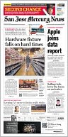 The San Jose Mercury News by MediaNews Group: NOOK Newspaper Cover