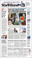 The Minneapolis Star Tribune by Star Tribune Media Company LLC: NOOK Newspaper Cover