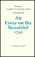 Essay on the Beautiful, 1792