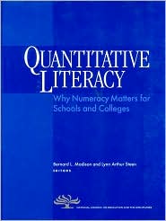 Quantitative Literacy: Why Numeracy Matters for Schools and Colleges