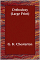 Orthodoxy (Large Print)