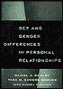Sex and Gender Differences in Personal Relationships