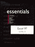 Excel 1997 Essentials Level I